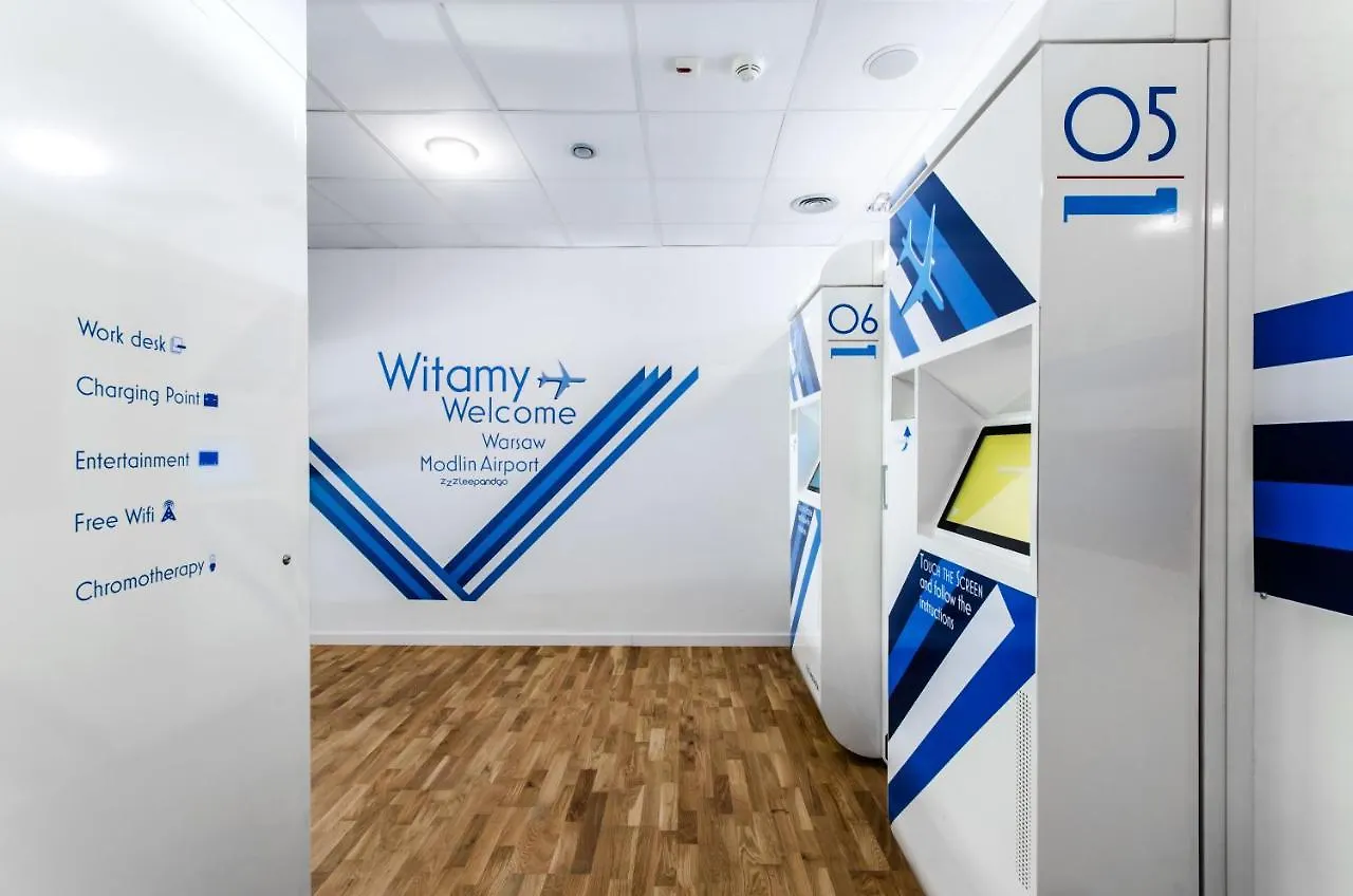 Resting Pods - Zzzleepandgo Modlin Airport Wmi Hotel Nowy Dwor Mazowiecki 0*,  Poland